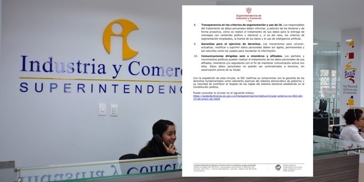 La SuperIndustria advierte a partidos y candidatos sobre protección de datos en campañas electorales