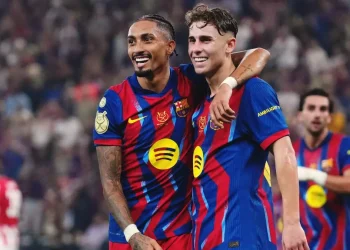 Raphinha y Fermín lideran la goleada del Barça ante el Athletic