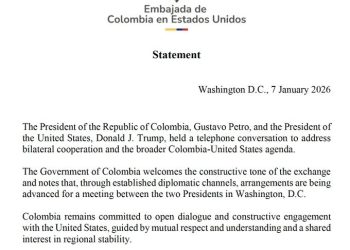 Gobierno destaca “tono constructivo” de EE. UU. tras diálogo entre Petro y Trump