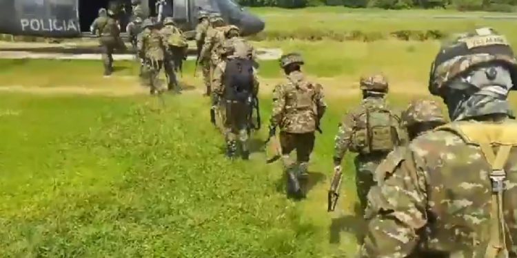 Ejército destruyó 17 laboratorios de droga de disidencias de las Farc en el Putumayo