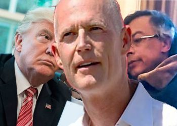 Senador republicano Rick Scott lanza duras críticas contra Gustavo Petro antes de su reunión con Donald Trump