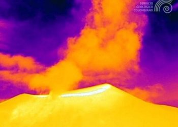 Autoridades mantienen vigilancia sobre el volcán Puracé por actividad interna en el Cauca