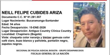 Hallan sin vida a profesor del Externado desaparecido desde el 15 de enero