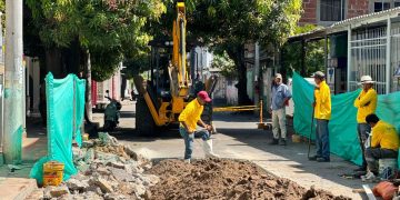 A buen ritmo avanzan obras de alcantarillado en el barrio Villa Rica de Malambo