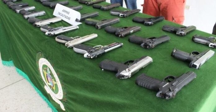 Policía Metropolitana refuerza la Seguridad Ciudadana con la incautación de 1.409 armas de fuego durante 2025