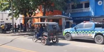 Dos heridos tras balacera frente a supermercado en Sabanagrande