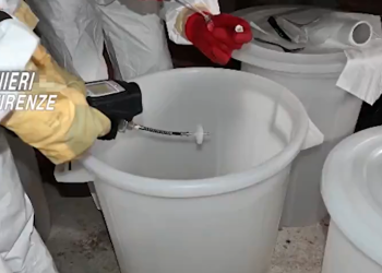 Tres colombianos capturados en Italia que gestionaban una fábrica de cocaína