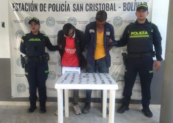 Cayeron dos presuntos expendedores de estupefacientes en San Cristóbal, Bolívar