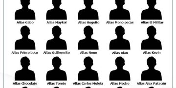 Difunden carteles con 60 siluetas de presuntos implicados en homicidios y extorsión en Barranquilla y Soledad