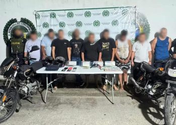 Policía desarticula en Sincelejo la banda “Los 9 Mosqueteros”, señalada de millonario fleteo