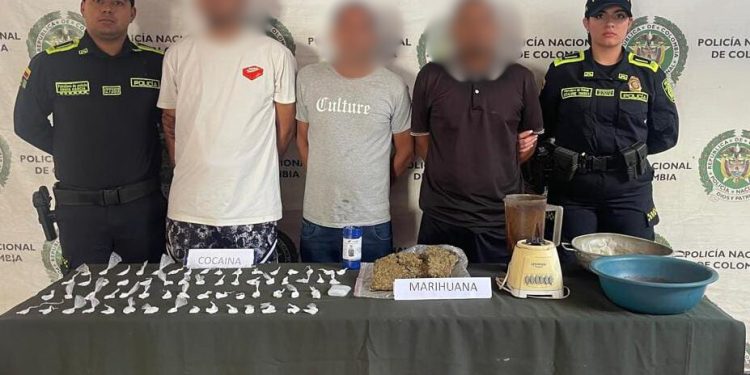Por microtráfico en Soledad capturados tras allanamientos en barrios residenciales
