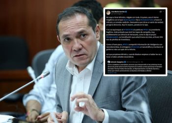 MinTrabajo denunciará a Jota Pe Hernández y Lina Garrido por supuestamente “promover” intervención de EE. UU.