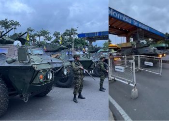 Despliegue de seguridad en los puentes internacionales entre Colombia y Venezuela