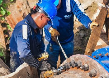 Triple A prevé finalizar en la mañana de este jueves la reparación de tubería en El Prado