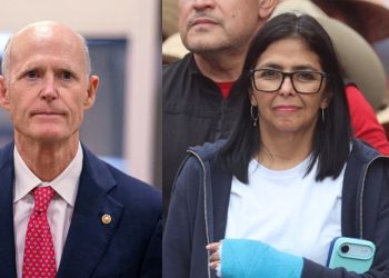 “Tendrá el mismo destino que Maduro”: dura advertencia de Rick Scott a Delcy Rodríguez