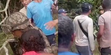 Tensión en Argelia, Cauca: militares rodeados por civiles durante operativo de seguridad