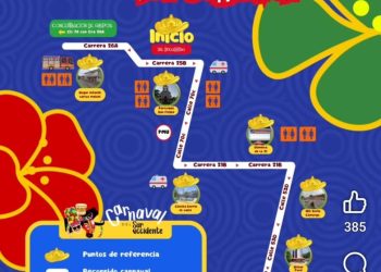 Este sábado 7 de febrero se realizará el Carnaval del Suroccidente 2026