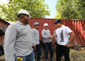 Las obras en la estación de Policía del Malecón de Rebolo avanzan en un 50%: alcalde Char