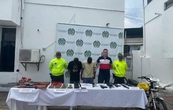 SIJIN desmantela armería ilegal en Ocaña: tres capturados y arsenal incautado