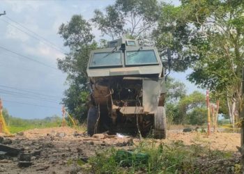 Ataque con explosivos contra vehículo militar en Arauca deja un suboficial herido y desata combates con el ELN