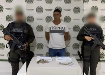 Repartía panfletos extorsivos como si fueran afiches políticos: capturado en flagrancia en Soplaviento, Bolívar