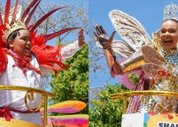 Sharon Acosta y Joshua Ortiz encabezaron el Desfile del Carnaval de los Niños con el ‘Legado de alegría’