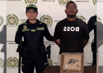 Capturan a alias ‘El Jader’ con un revólver calibre 38 en el sur de Cartagena