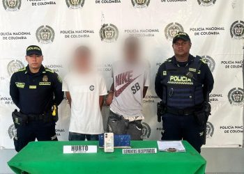 Policía de Barranquilla captura a dos jóvenes por hurto en el Centro de la ciudad
