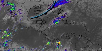 Advierten nuevo frente frío con aumento de lluvias en la Región Caribe