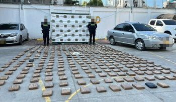 Incautan 188 kilos de marihuana en Cartagena, presunta carga del Clan del Golfo