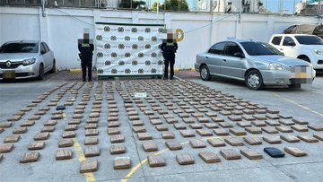 Incautan 188 kilos de marihuana en Cartagena, presunta carga del Clan del Golfo