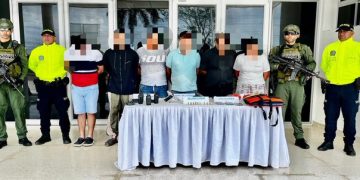 Capturan a siete presuntos integrantes de “Los Costeros” en el Atlántico