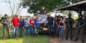 Rescate de 13 secuestrados en Puerto Lleras tras operación del Gaula Militar