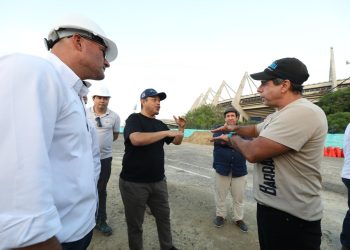 “¡Día y noche avanzan las obras en el estadio Metropolitano!”: alcalde Char