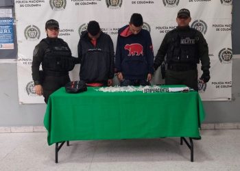Policía capturó a dos presuntos expendedores de droga en Las Gardenias