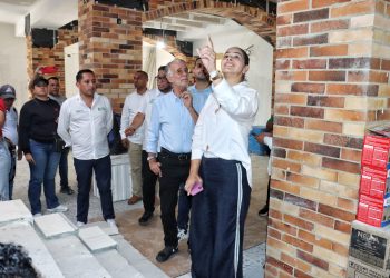 Gobernador Eduardo Verano inspecciona avance del nuevo epicentro cultural que le construye a Puerto Colombia