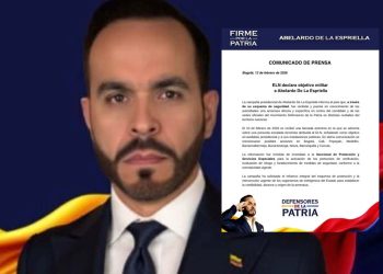 Campaña de Abelardo de la Espriella alerta sobre presunto plan del ELN en su contra