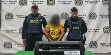 Policía recupera plotter hurtado y captura a presunto responsable en Simón Bolívar