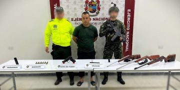 Cayó alias Mosca, explosivista del Bloque Jorge Suárez Briceño y hombre de confianza de alias Calarcá
