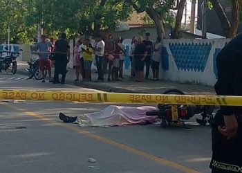 Fatal accidente entre motocicletas deja un muerto en La Playa, Barranquilla