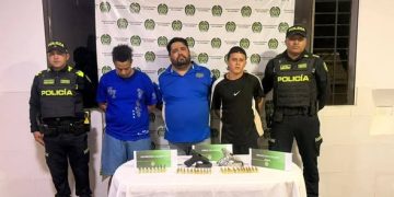 Capturan a tres personas por porte ilegal de armas en Repelón, Atlántico