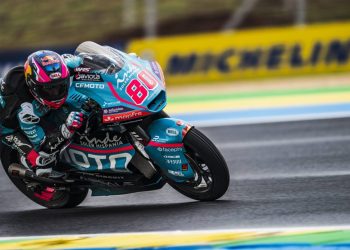 David Alonso ya disputa el Gran Premio de Brazil de Moto2