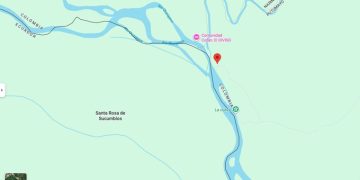 Explosivo cayó en zona fronteriza tras operativo militar en Ecuador
