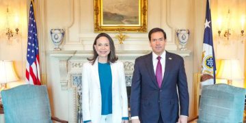 María Corina Machado se reunió con Marco Rubio y reafirma respaldo internacional a la democracia venezolana