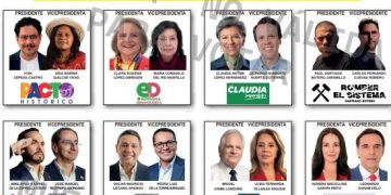 Este es el tarjetón electoral como quedó para la primera vuelta presidencial