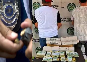 Capturado en La Guajira es escolta de secretario de Cámara: llevaba $145 millones y publicidad de Daniel Restrepo