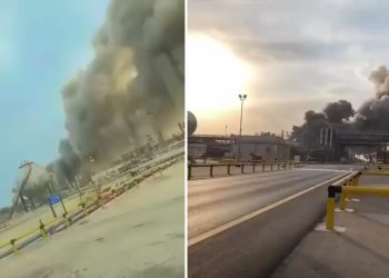 Ataque con drones iraníes afecta la mayor refinería de Aramco en Arabia Saudí