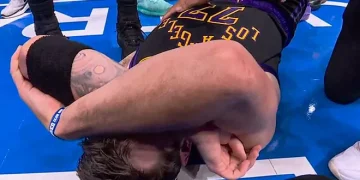 Lesión de Doncic enciende las alarmas en unos Lakers golpeados por Oklahoma