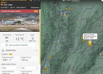 Neblina paraliza El Dorado: decenas de vuelos retrasados y cancelados