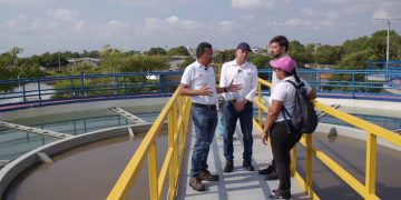 Triple A inicia la operación de la planta de agua potable Cruz de Mayo en Soledad